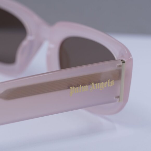 Palm Angels PERI104 NOAH 3B64 Rectangle Sunglasses - Pink/Brown - Picture 5 of 9